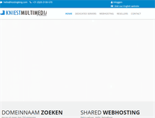 Tablet Screenshot of kniestmultimedia.nl